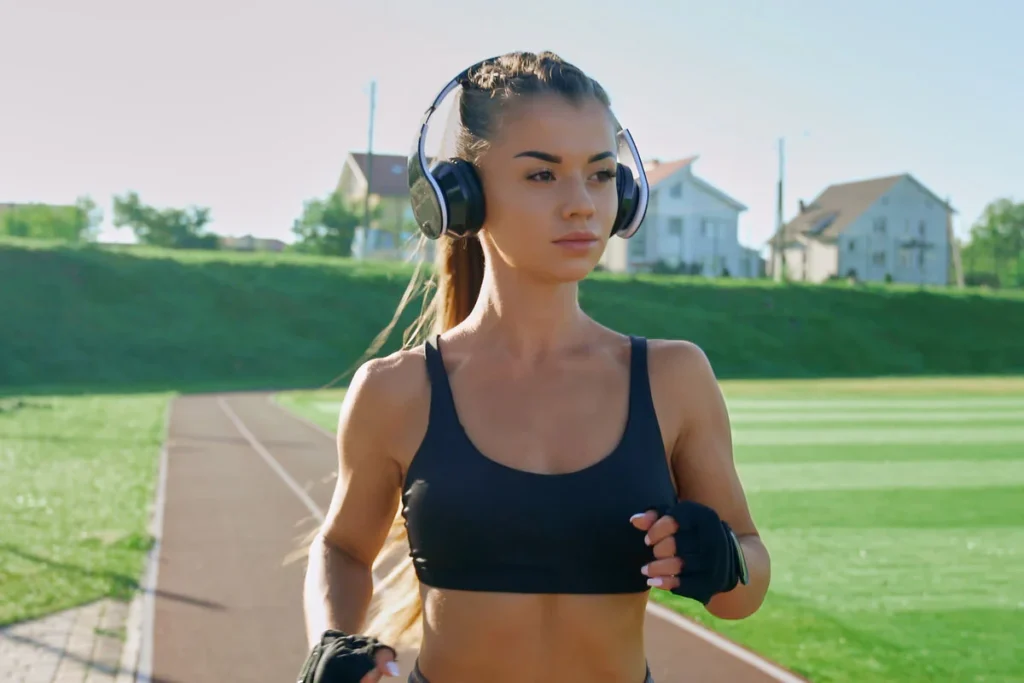 koptelefoon voor sporten