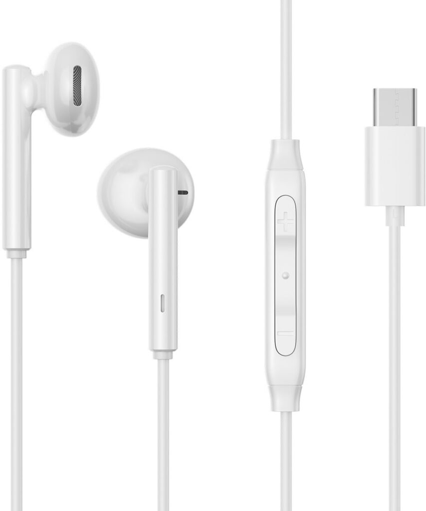 Joyroom Type-C Half In-Ear Oordopjes - Wit
