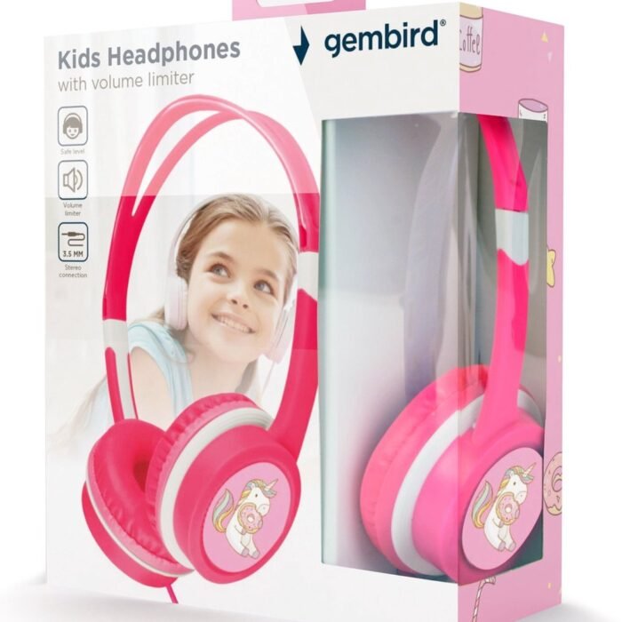 Headphones with Headband GEMBIRD MHP-JR-PK Children's