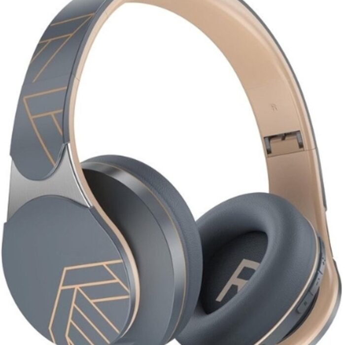 StayPowered Draadloze Koptelefoon - Geniet van Draadloos Hifi Stereo Geluid - 50mm Drivers - Zachte Oorkussens - Lange Batterijduur - Ingebouwde Microfoon - Opvouwbaar Design - Asfalt Grijs - Levering Sneller dan Aangegeven!