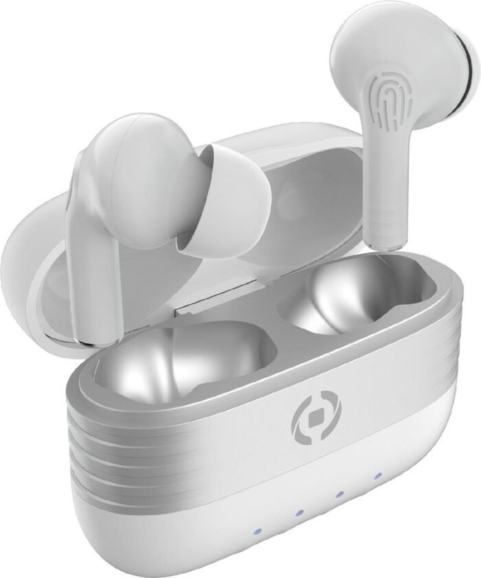Headphones with Microphone Celly SLIM1WH