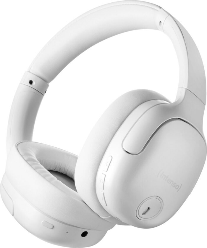 (Intenso) O400HA Bluetooth over-ear koptelefoon met actieve ruisonderdrukking (ANC) - wit