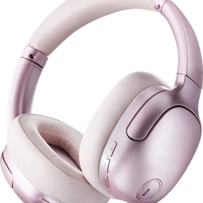(Intenso) O400HA Bluetooth over-ear koptelefoon met actieve ruisonderdrukking (ANC) - roze