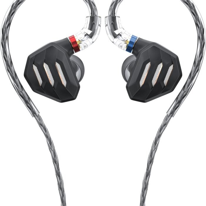 FiiO FH7S hoofdtelefoon/headset Hoofdtelefoons Bedraad oorhaak, In-ear Muziek Zwart