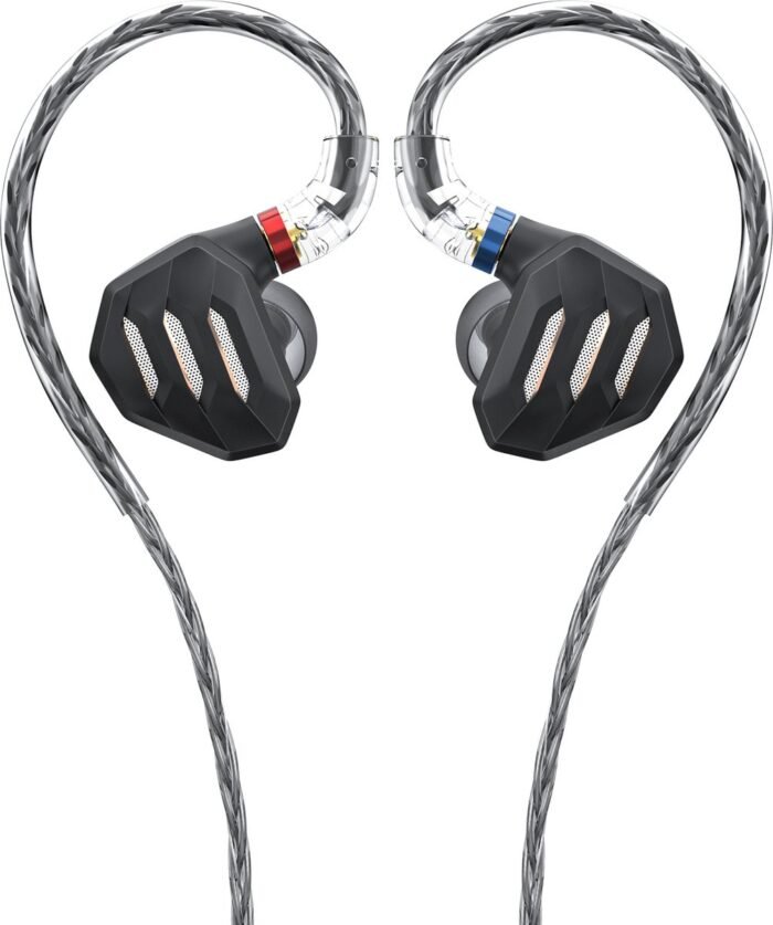 FiiO FH7S hoofdtelefoon/headset Hoofdtelefoons Bedraad oorhaak, In-ear Muziek Zwart
