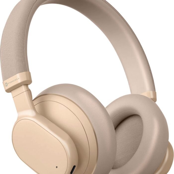 Forcell, Hoofdtelefoon voor Bluetooth 30-uurs autonomie, Beige