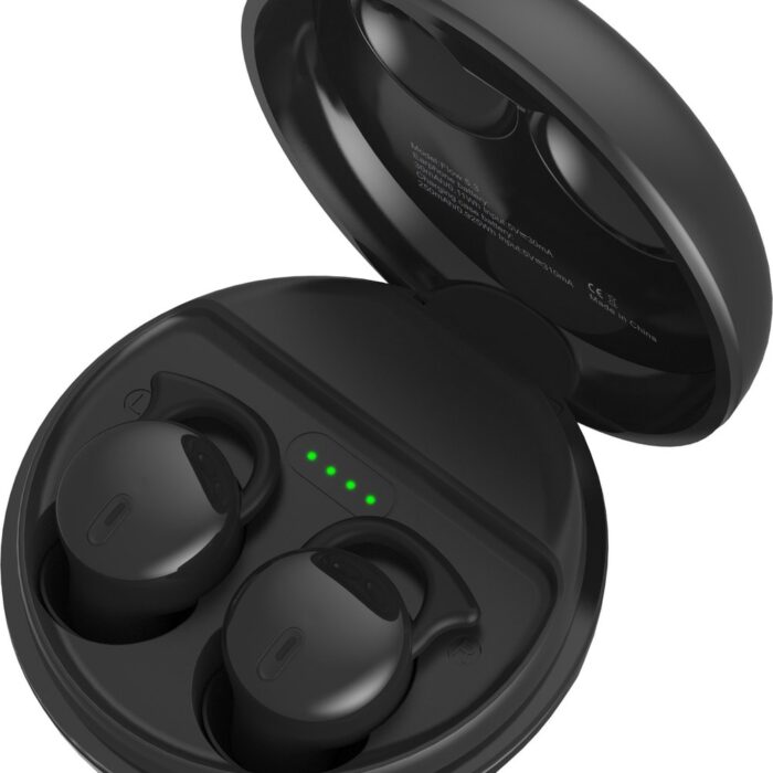 EstYo - Bluetooth Oordopjes - Draadloze oordopjes - Draagcomfort- Onafhankelijk Getest- Zwart - Mooi geluid - Lange Batterijduur - Oortjes Draadloos - Sport oordopjes - Slaap oordopjes - Batterij indicator - Draadloze oortjes- Touch bediening