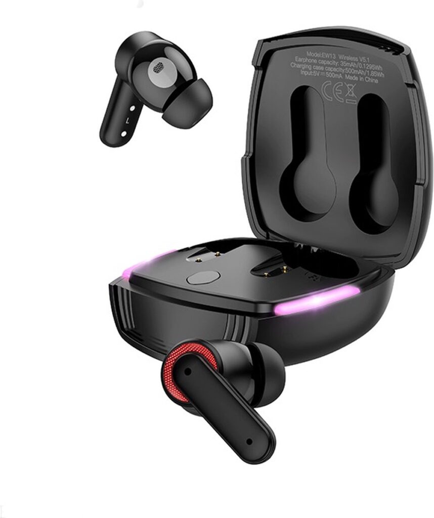 Hoco Draadloze oordopjes - Bluetooth oordopjes - Oortjes draadloos - Zwart