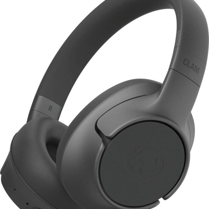 Fresh ‘n Rebel Clam Fuse - Draadloze koptelefoon met Noise Cancelling - Over ear - Storm Grey