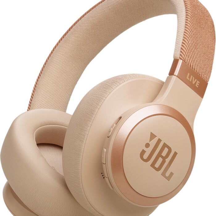 JBL Live 770NC - Draadloze over-ear koptelefoon met noise cancelling - Zand