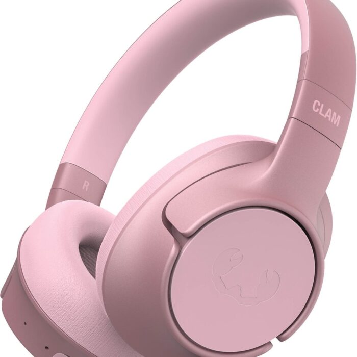 Fresh ‘n Rebel Clam Fuse - Draadloze koptelefoon met Noise Cancelling - Over ear - Pastel Pink
