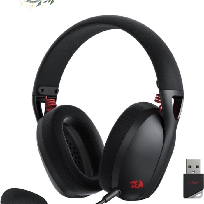 VirtuQuality® Draadloze Koptelefoons - Bluetooth Headset - Gaming Headset 7.1 Surround Sound - Lichtgewicht 40mm Drivers - Zwart