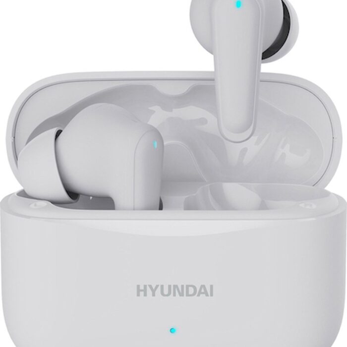 Hyundai Electronics - Draadloze Bluetooth In-ear Oordopjes - Harmony - ANC-ruisonderdrukking - Wit