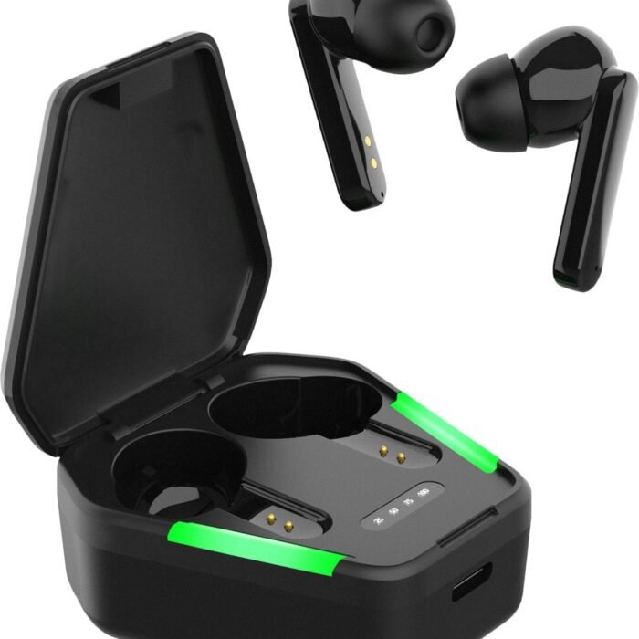 Streetz True Wireless Draadloze Stereo Gaming Earbuds - In-Ear Oordopjes - Matzwart