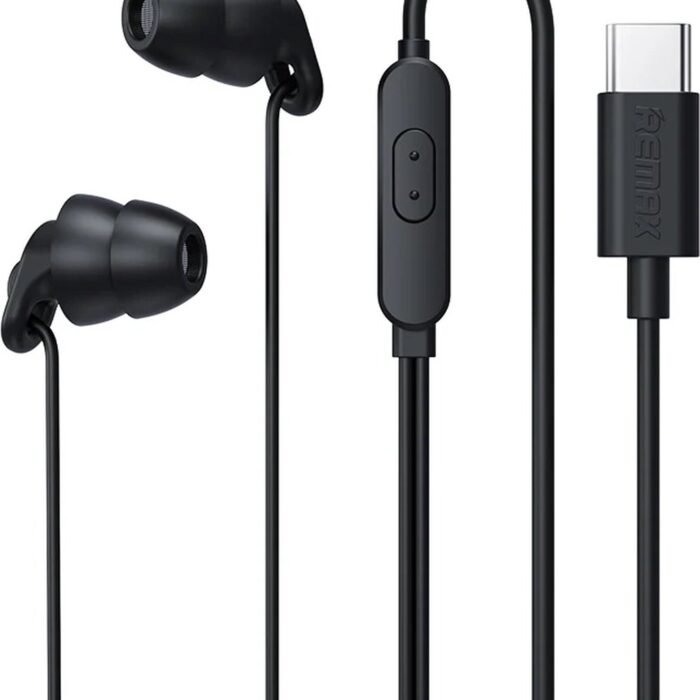DrPhone SilencePro - Comfortabele USB-C - In-Ear Oordoppen met Passieve Ruisonderdrukking en Kristalhelder Geluid – Zwart