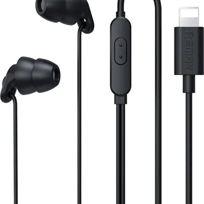 DrPhone SilencePro - Comfortabele Lightning - In-Ear Oordoppen met Passieve Ruisonderdrukking en Kristalhelder Geluid – Zwart