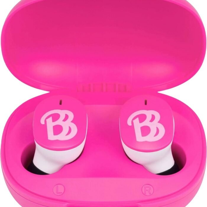 Barbie - draadloze oordopjes - met oplaadcase - touch control - lange speeltijd - TWS earbuds bluetooth