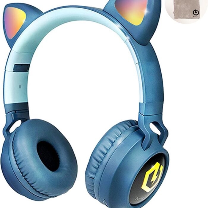 PowerLocus Buddy Draadloze On-Ear Koptelefoon voor Kinderen - Blauw