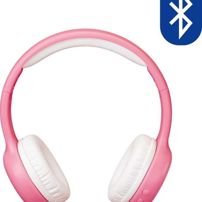 Lenco HPB-110PK - Vouwbare kinder Bluetooth hoofdtelefoon - Pink