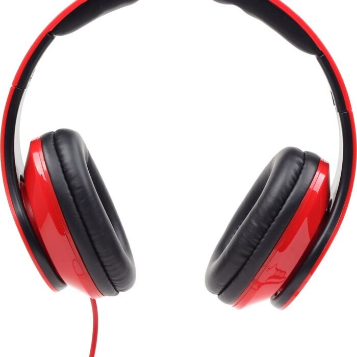 Koptelefoon Gembird STEREO DETROIT einklappbar Rot