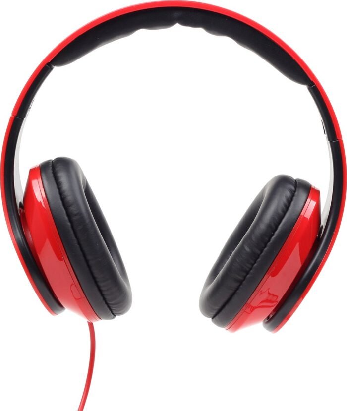 Koptelefoon Gembird STEREO DETROIT einklappbar Rot