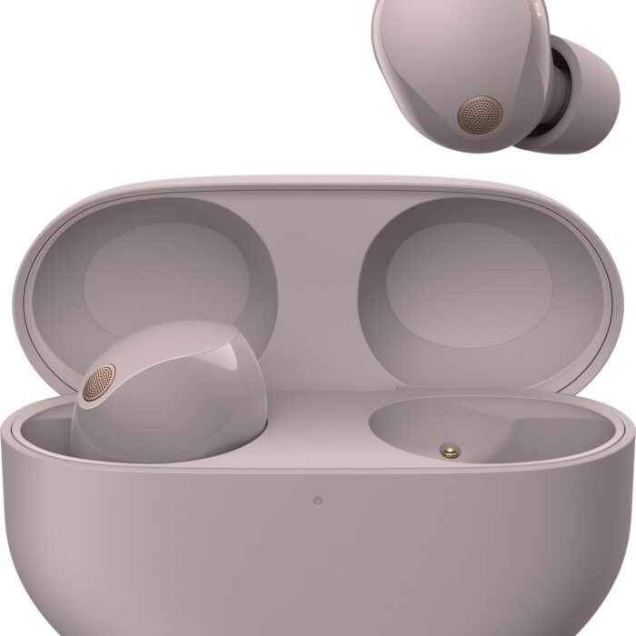 Sony WF-1000XM5 - Volledig draadloze oordopjes met Noise Cancelling - Smoky Pink / Roze