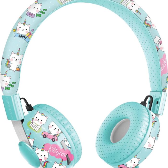 Draadloze Kinderhoofdtelefoon voor Peuters - On-Ear Bluetooth Headset met Microfoon, Perfect voor School