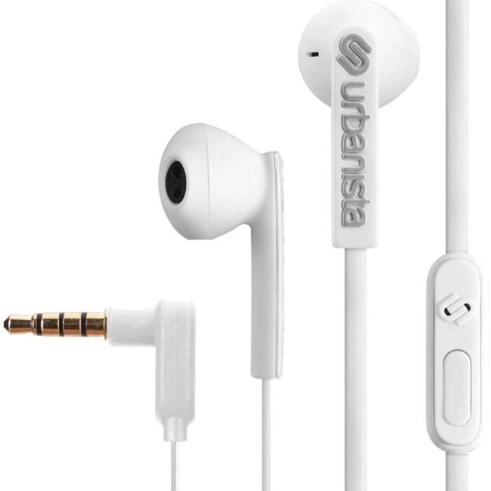 Urbanista San Francisco – In-ear Oordopjes – 3,5 mm – Met Microfoon – Wit