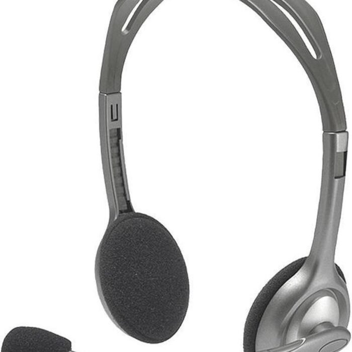 Logitech H110 dubbele 3,5 mm audiostekkers stereoheadset
