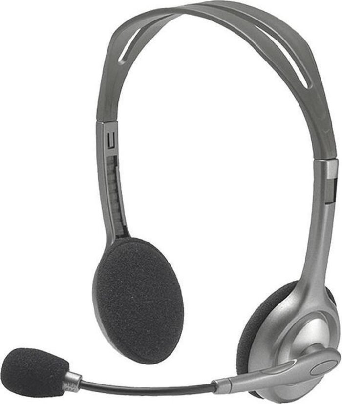 Logitech H110 dubbele 3,5 mm audiostekkers stereoheadset