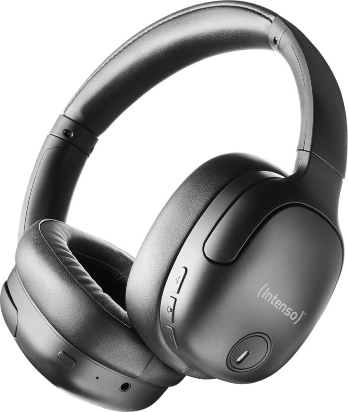 (Intenso) O400HA Bluetooth over-ear koptelefoon met actieve ruisonderdrukking (ANC) - zwart