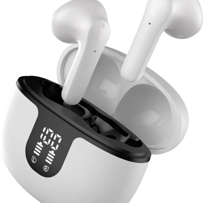 Bluetooth oordopjes - in ear - oortjes - Oordopjes - Draadloze oordopjes - Draadloze bluetooth oordoppen - Pro 4 Oordoppen - Bluetooth oortjes - Blauw