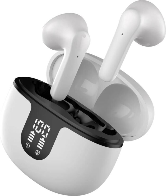 Bluetooth oordopjes - in ear - oortjes - Oordopjes - Draadloze oordopjes - Draadloze bluetooth oordoppen - Pro 4 Oordoppen - Bluetooth oortjes - Blauw
