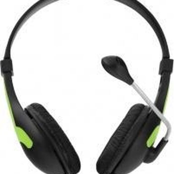 Esperanza EH158G hoofdtelefoon/headset Hoofdband Zwart, Groen