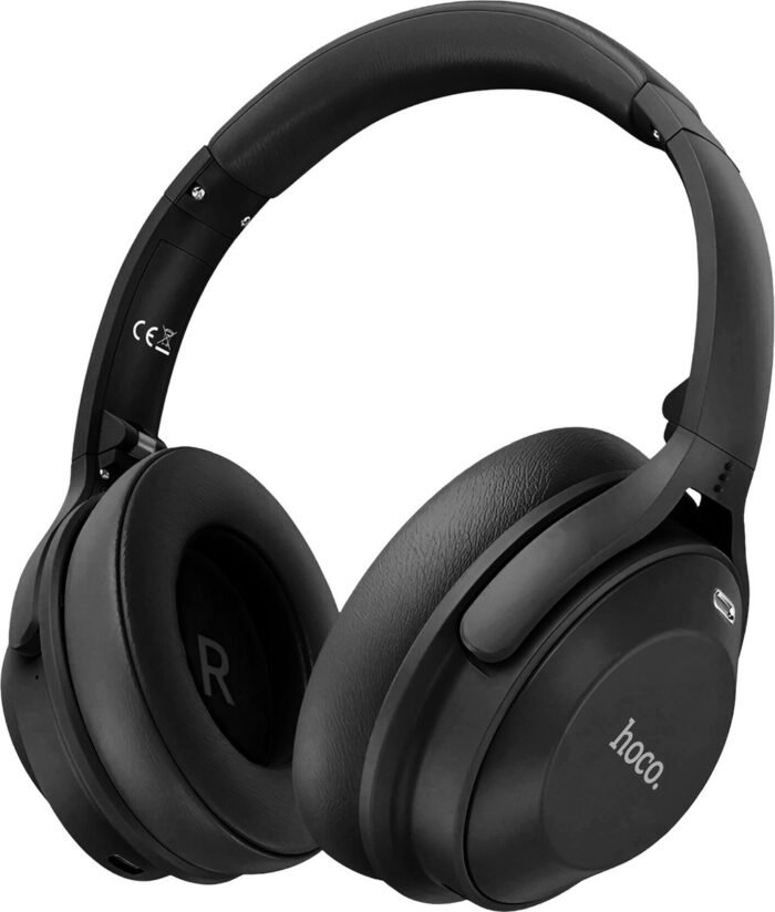 Hoco Draadloze Noise Cancelling Koptelefoon Over-Ear Zwart
