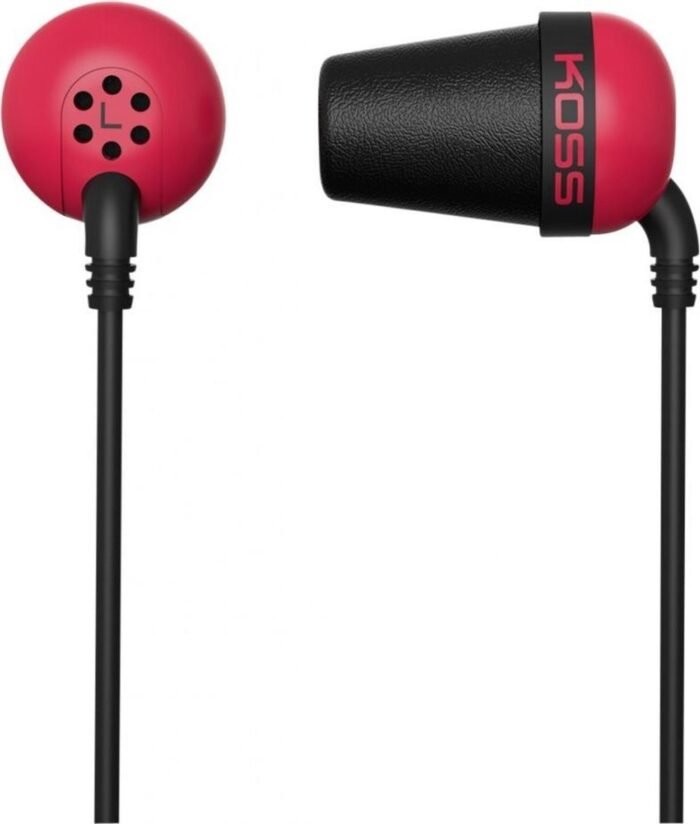 Koss The Plug Colors rood