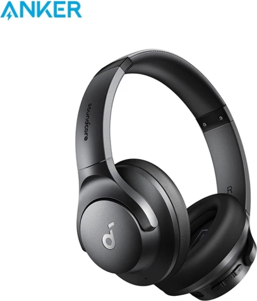 Bolmans - Hoofdtelefoon - Koptelefoons - Koptelefoon Bluetooth - Koptelefoon Noisecancelling - Over Ear - Tot 40 uur lang luisteren - Zwart