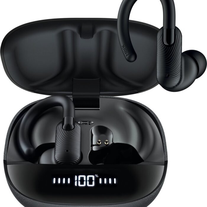 MIXX StreamBuds Sports Charge 2 - Draadloze Oordopjes - 3 Geluidsmodi - Qi - Zwart