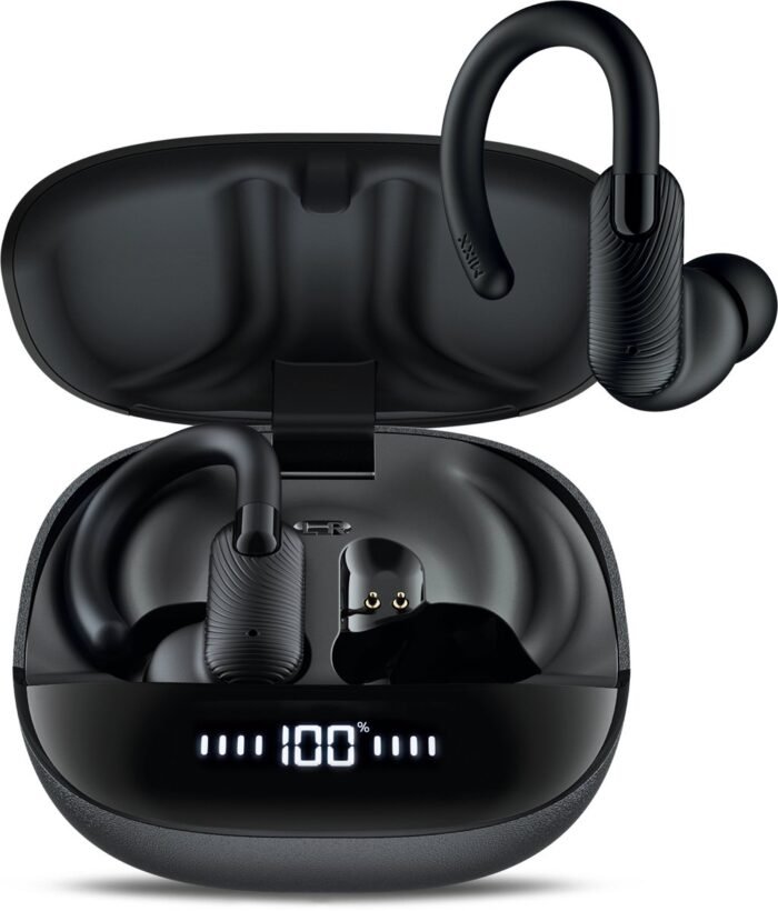 MIXX StreamBuds Sports Charge 2 - Draadloze Oordopjes - 3 Geluidsmodi - Qi - Zwart