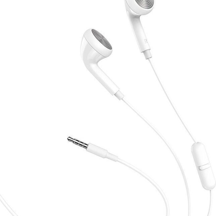 Universele Oordopjes met microfoon - 3,5mm jack - Wit