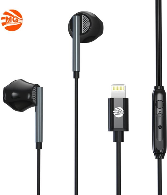MG HF170 Stereo oordopjes - lightning aansluiting - Zwart