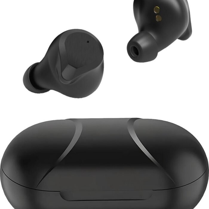 Nubex® Sport Go - Volledig Draadloze Oordopjes – Zweet- en regenbestendig - EXTRA BASS - USB-C - Touch - Sport oortjes - Bluetooth - Blijven altijd zitten - Zwart