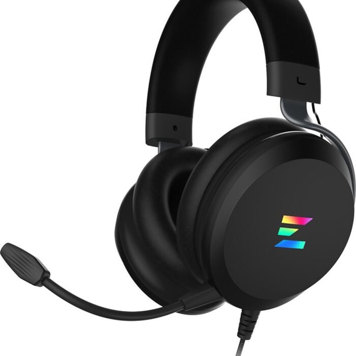 Zalman ZM-HPS610 hoofdtelefoon/headset Bedraad Hoofdband Gamen Zwart
