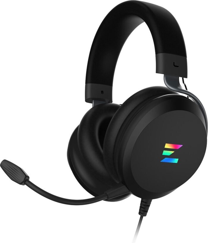 Zalman ZM-HPS610 hoofdtelefoon/headset Bedraad Hoofdband Gamen Zwart