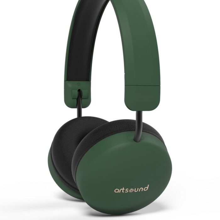 Artsound: Brainwave05 True Wireless on-ear hoofdtelefoon - Groen