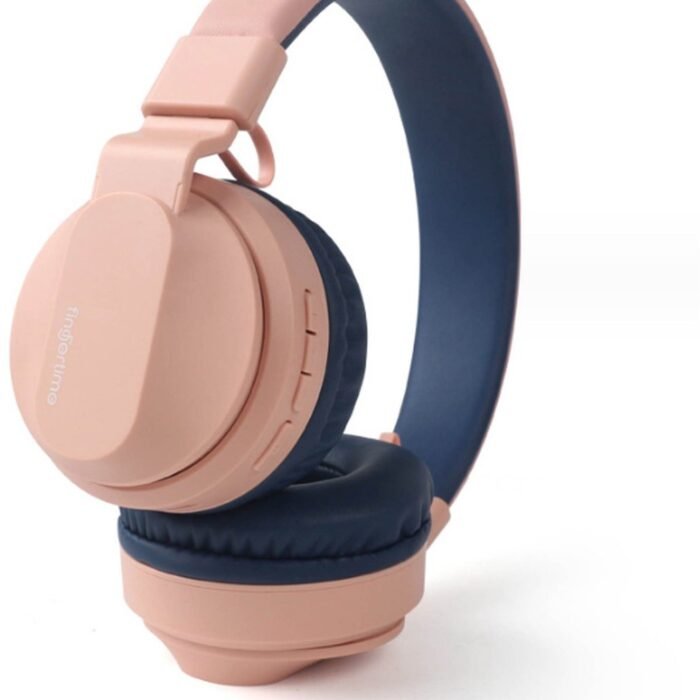 KINSI Kids Bluetooth Headset met Volumebegrenzing | Bluetooth 5.0 & 3.5mm Jack | MicroSD Ondersteuning | Lange Batterij (8 uur) | 2 Modi: Draadloos & Bedraad