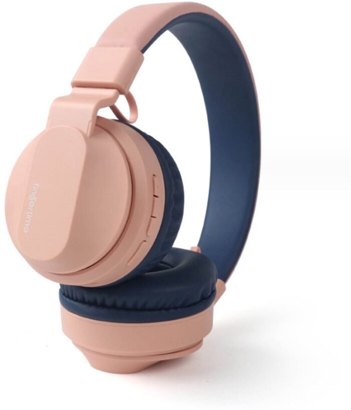 KINSI Kids Bluetooth Headset met Volumebegrenzing | Bluetooth 5.0 & 3.5mm Jack | MicroSD Ondersteuning | Lange Batterij (8 uur) | 2 Modi: Draadloos & Bedraad