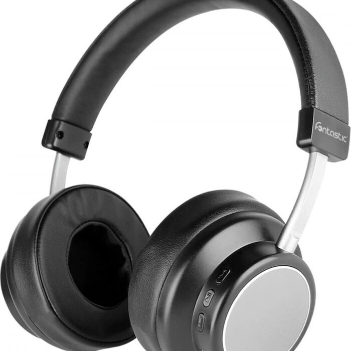 Fontastic 256622 On-Ear Bluetooth Koptelefoon - Bass+ - Line-in functie - Microfoon - Zwart