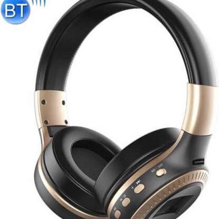 Zealot - Draadloze koptelefoon met microfoon goud B19