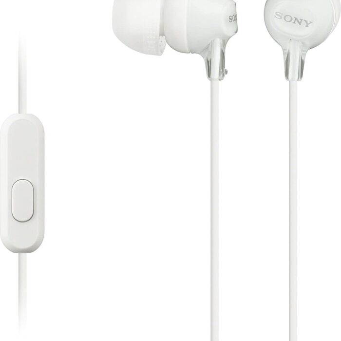 Sony MDR-EX15APW - In-ear oordopjes met mic. - Wit